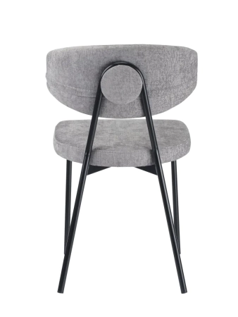 Стулья для кухни Дрим серый шенилл ELEMENT 993, комплект 2шт