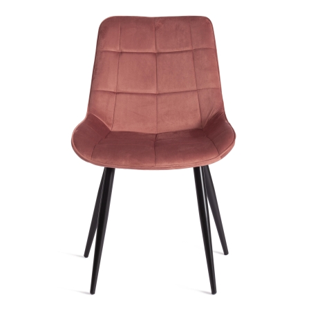 Стул ABRUZZO (mod. 8060) коралловый, черный