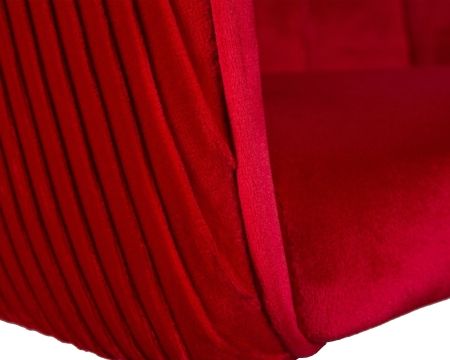 Стул барный DARCY малиновый велюр 1922-14