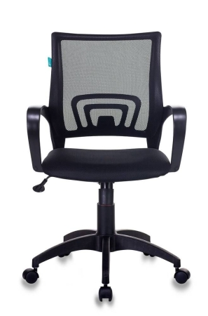 Кресло CH-695N и черный спинка сетка черный TW-01 сиденье черный TW-11