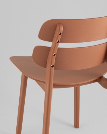 Стул Tony пластик коричневый NP
