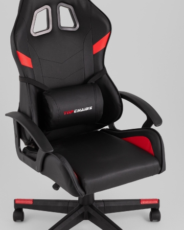 Кресло спортивное TopChairs Warden черно-красный Кресло спортивное TopChairs Warden черно-красный