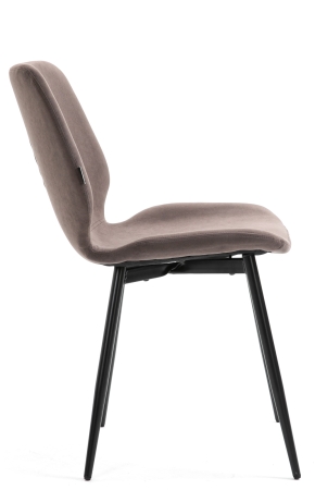 Обеденный стул Boom ткань коричневый