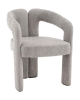 Стул Болинджер букле светло-серый