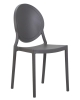 Набор 4 шт Стул обеденный ALBERT серый
