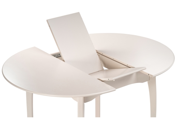 Стол деревянный Распи круглый бежевый