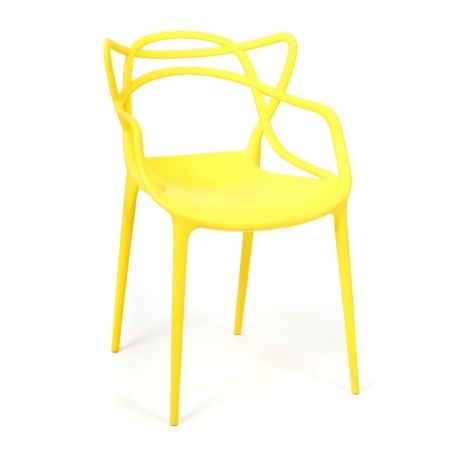 Стул Secret De Maison Cat Chair (mod. 028) пластик, 54.5*56*84см, желтый, 037