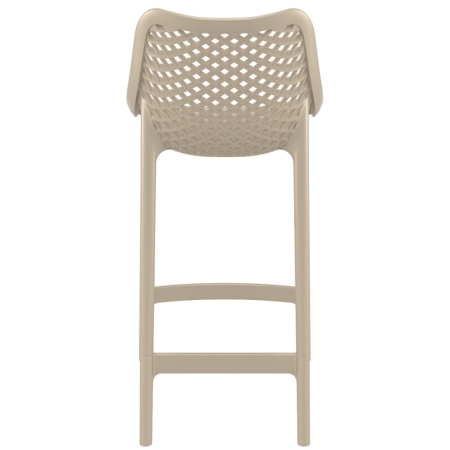 Стул пластиковый полубарный Siesta Contract Air Bar 65 бежевый