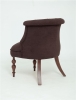 Кресло Бархат темный тон, RS 32 - коричневый