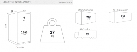 Стул пластиковый барный Siesta Contract Maya Bar 75 оливковый
