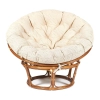 Кресло "PAPASAN" 23/01 W, с подушкой, бежевый, орех