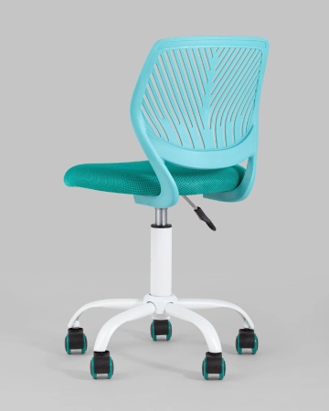 Кресло компьютерное детское Анна бирюзовый