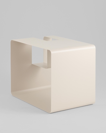 Журнальный столик Viwa металл светло-серый