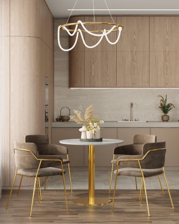 Стул Полин коричневый Стул Полин коричневый