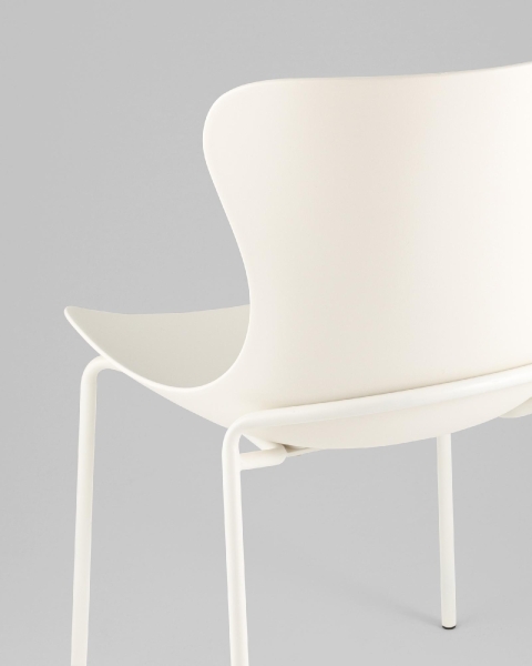 Стул Shaya пластик молочный Стул Shaya пластик молочный