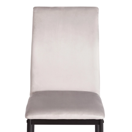 Стул CAPRI (mod. 39) серый, черный