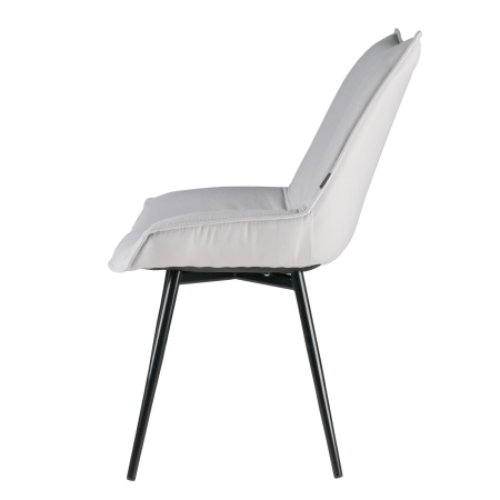 Стул для кухни Осло велюр серый velutto 51