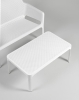 Столик пластиковый журнальный Net Table 100 белый Столик пластиковый журнальный Net Table 100 белый