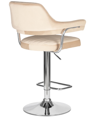 Набор 2 шт Стул барный CHARLY, бежевый велюр (MJ9-10)