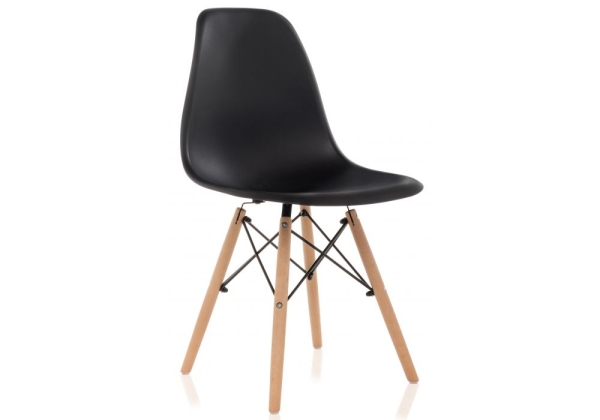 Стул деревянный Eames PC-015 черный