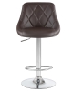 Набор 2 шт Стул барный LOGAN, коричневый
