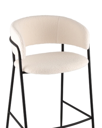 Стул барный Нэлли белый