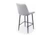 Барный стул Седа 360 светло-серый (zd 960), черный np