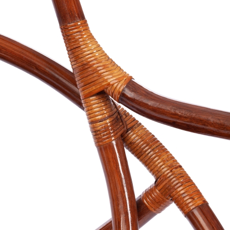 Кресло вращающееся "FLORES" 5005 без подушки, орех