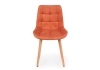 Стул деревянный Челси 360 терракотовый (zd 432), светлое дерево np