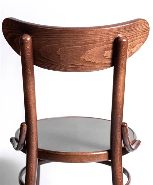 Деревянный стул венский Luna светлый орех с твердым сиденьем Деревянный стул венский Luna светлый орех с твердым сиденьем