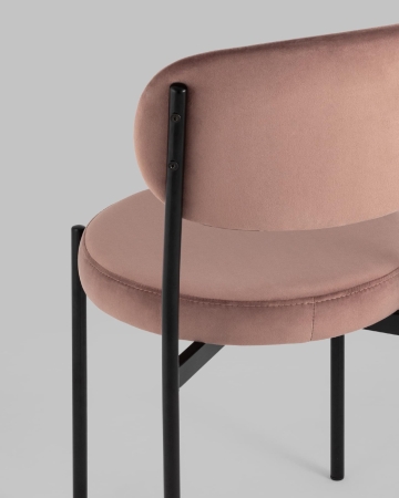 Стул Бриф NEW велюр пыльно-розовый 4 шт