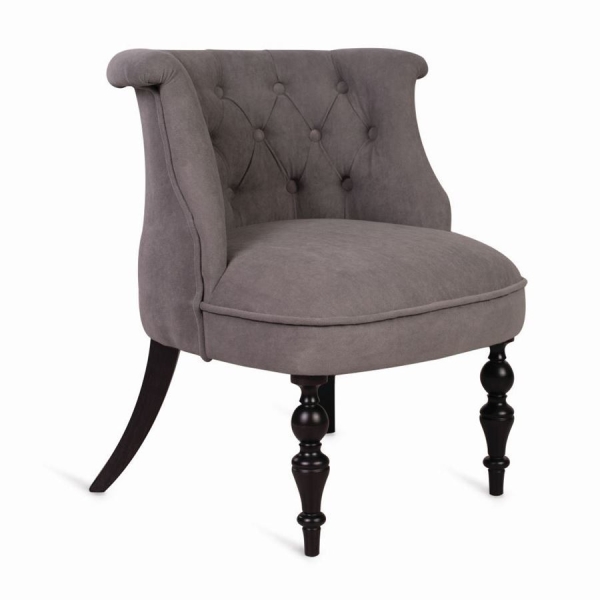 Кресло Бархат венге, RS15 - серый