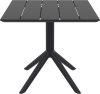 Стол пластиковый Siesta Contract Paris Table 80 черный