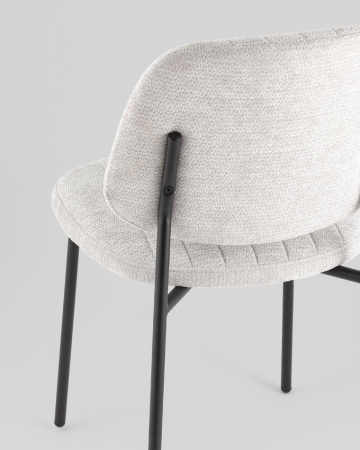 Стул обеденный Patrys светло-серый шенилл