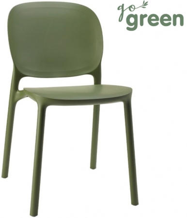 Стул пластиковый Scab Design Hug Go Green