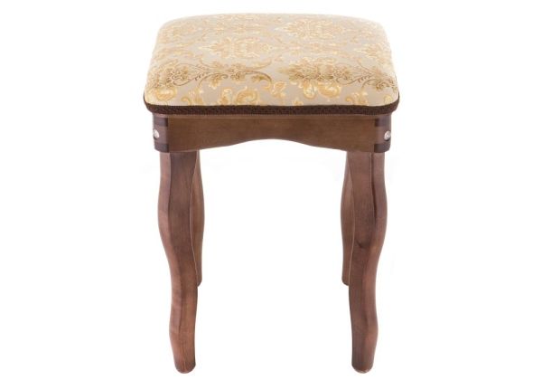 Табурет Орфео орех, бежевый