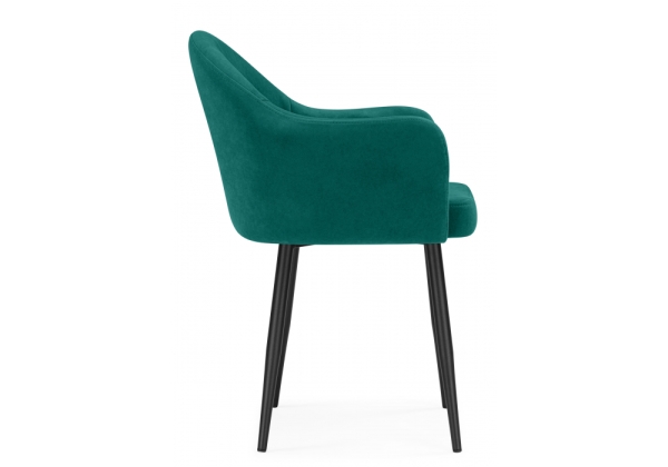 Стул на металлокаркасе Морено velutto 33, черный