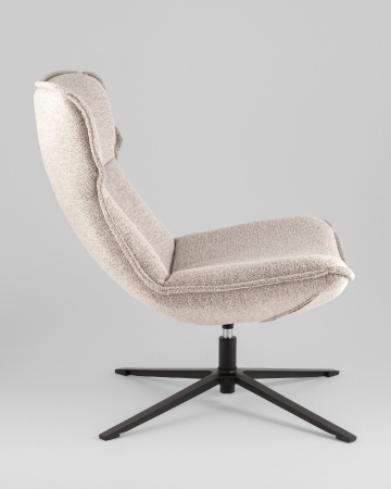 Кресло лаунж Sway светло-серый