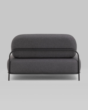 Диван Стоун рогожка тёмно-серый