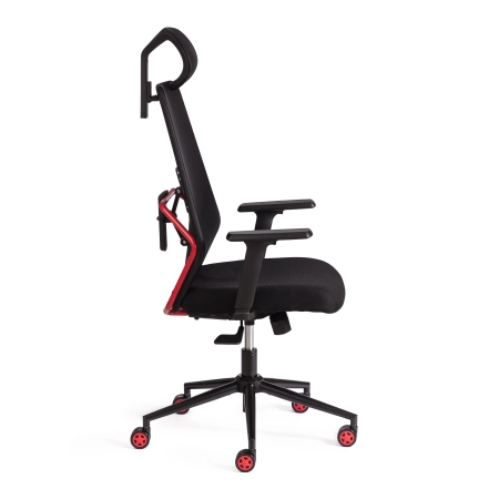 Кресло Matrix черный, ткань, металл, пластик, мягкое сиденье, с подлокотниками