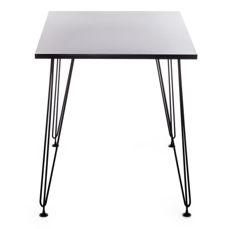 Стол STAR ЛДСП и металл, 110х70х75 см, черный