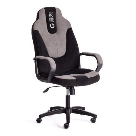 Кресло NEO 2 флок, черный/серый