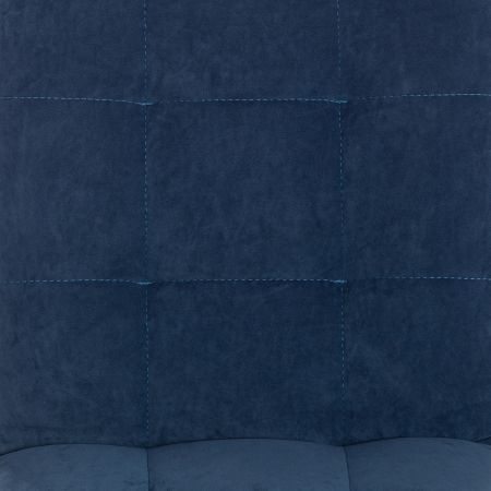 Кресло ZERO велюр, светло-синий