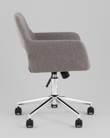 Стул офисный ROSS рогожка темно-серый