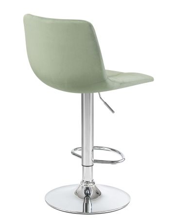 Стул барный TAILOR пудрово-мятный велюр MJ9-87