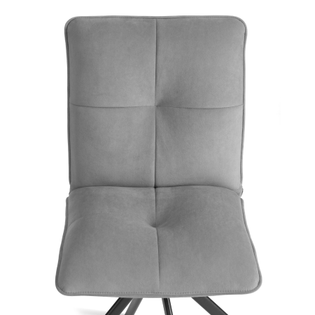 Стул обеденный Sweet серый велюр