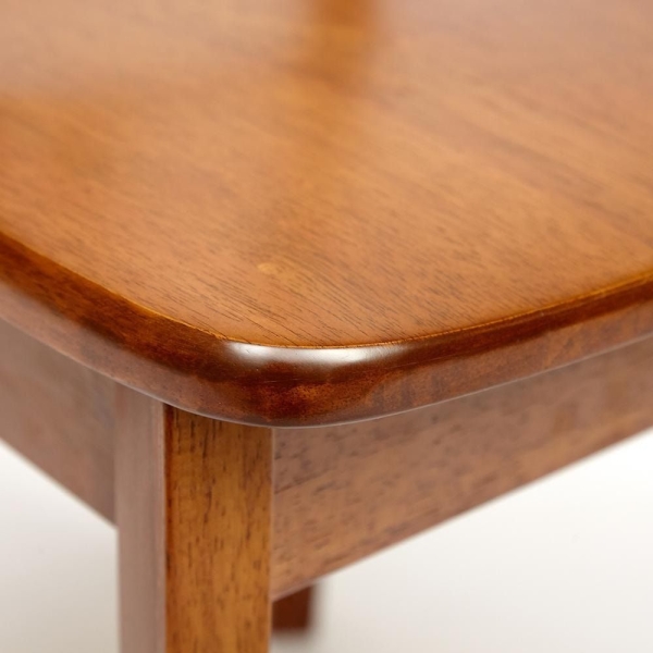 Стул IGLESIAS с твердым сиденьем (mod. D-84E) темное дерево