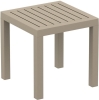 Столик пластиковый журнальный Ocean Side Table бежевый