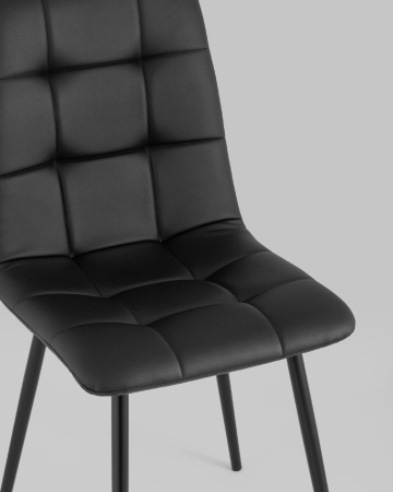 Стул Oliver экокожа черный 2 шт.
