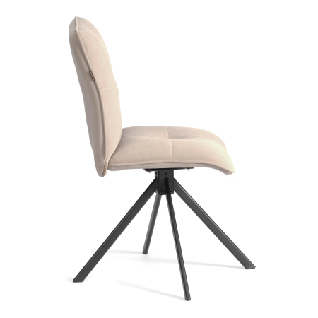 Стул обеденный Sweet бежевый велюр